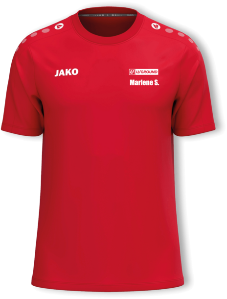 JAKO T-Shirt One Cotton 100 rot