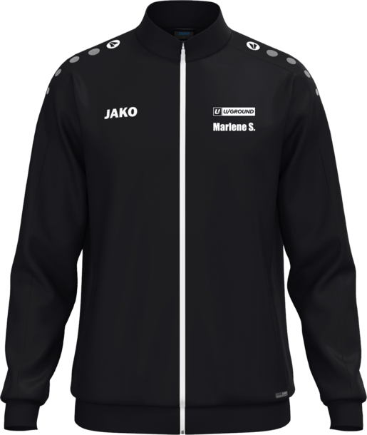 JAKO Polyesterkjacke One 800 schwarz