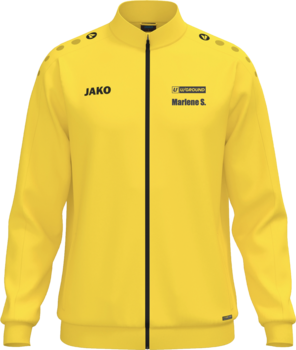 JAKO Polyesterkjacke One 335 gelb